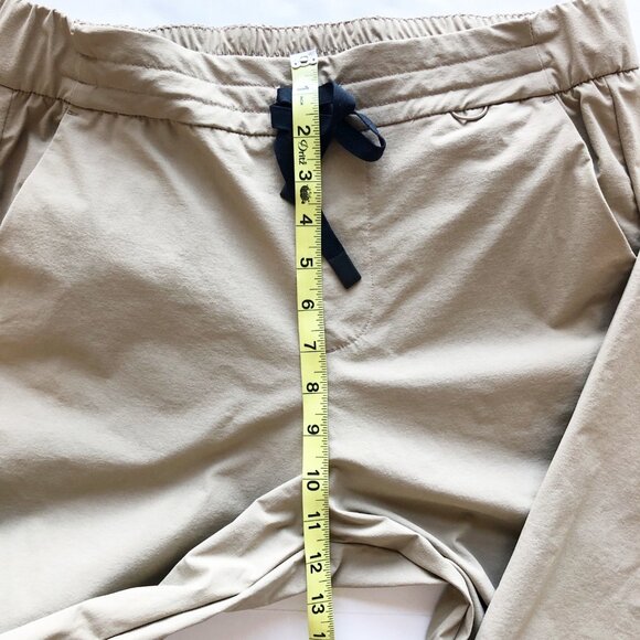 Figs Tan Skinny Pants High-Waisted Tapered - Picture 8 of 9
